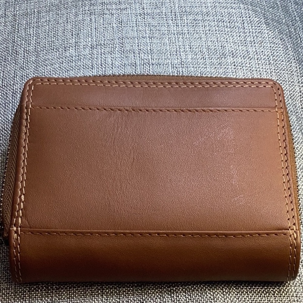 New tan brown leather wallet - Picture 2 of 13